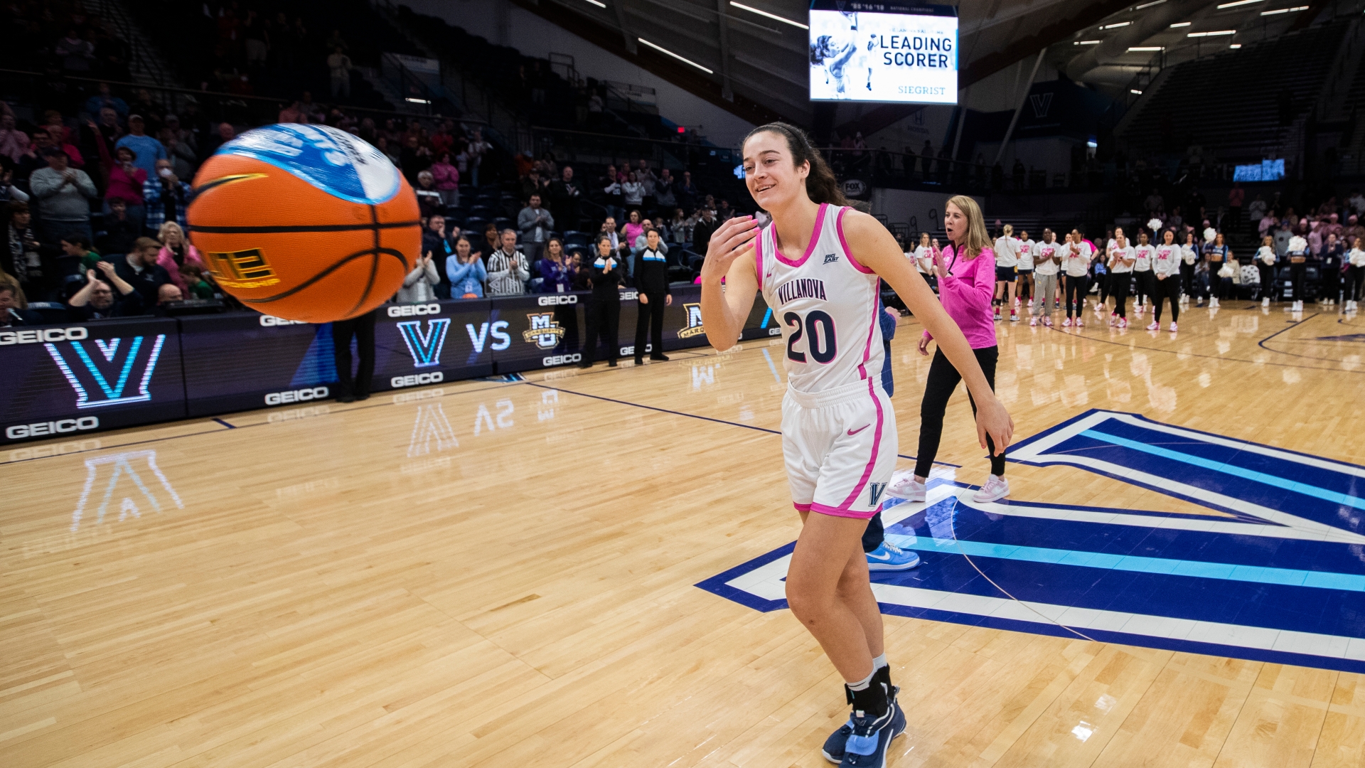 Maddy At Dallas Wings introduction, Siegrist takes on WNBA challenge with  same dedication she displayed at Villanova
