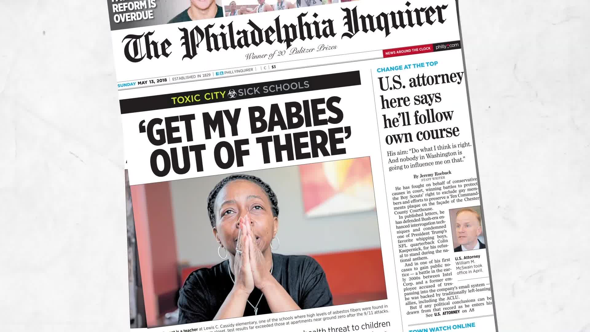 Newspaper Investigations Of Toxic >> The Inquirer S Toxic City Series Wins National Investigative Newspaper Investigations Of Toxic >> The Inquirer S Toxic City Series Wins National Investigative